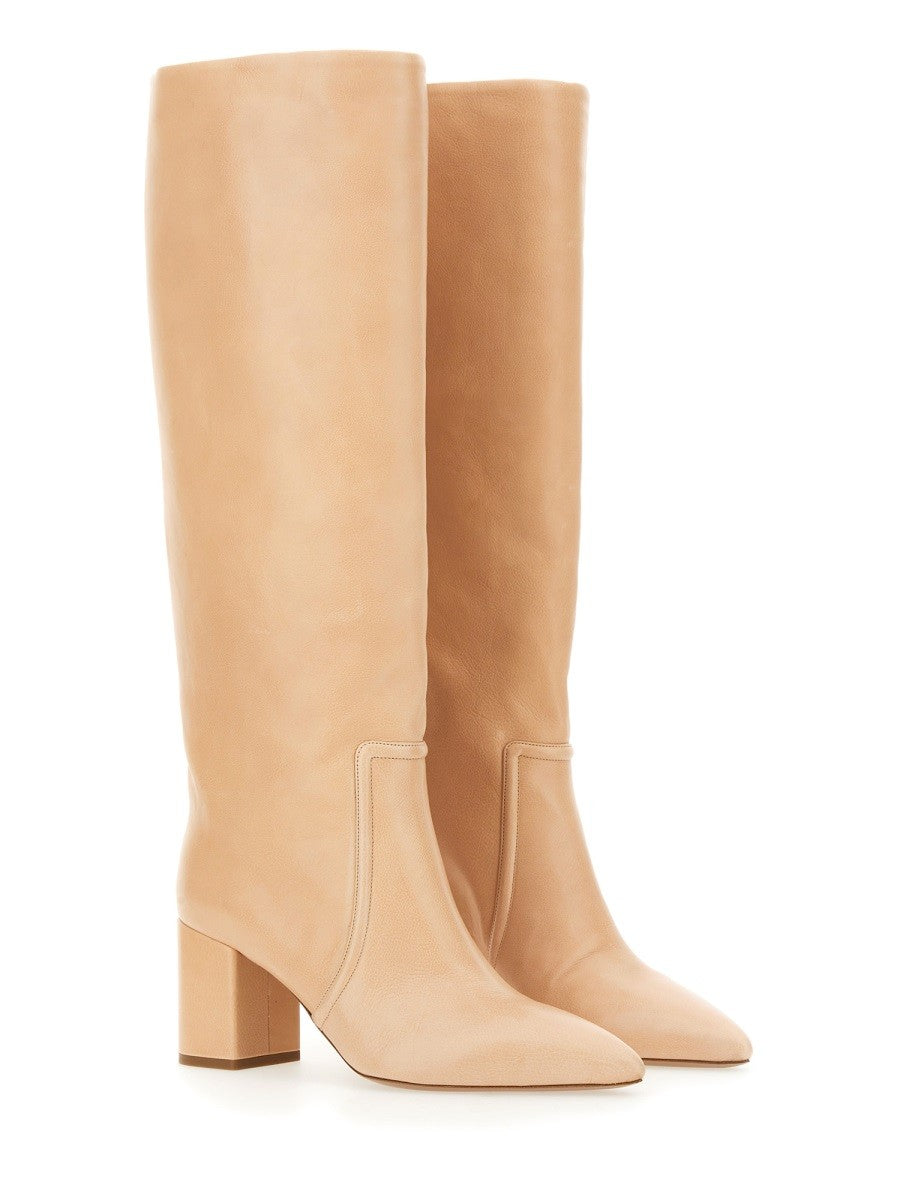 Paris Texas Women's Knee High Boot Beige