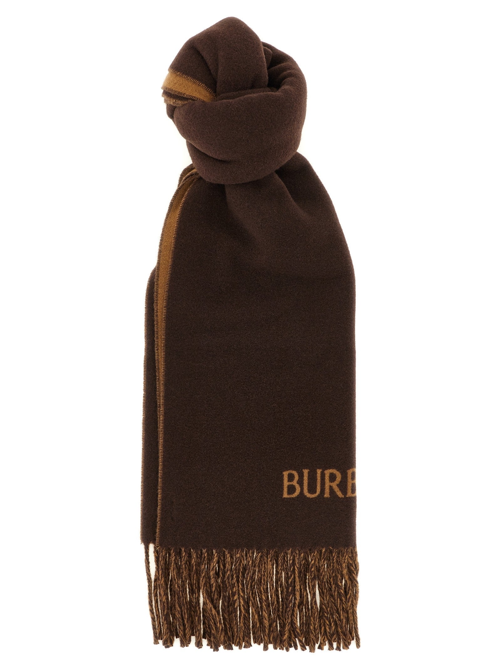 Burberry Knight Reversible Scarf Gold