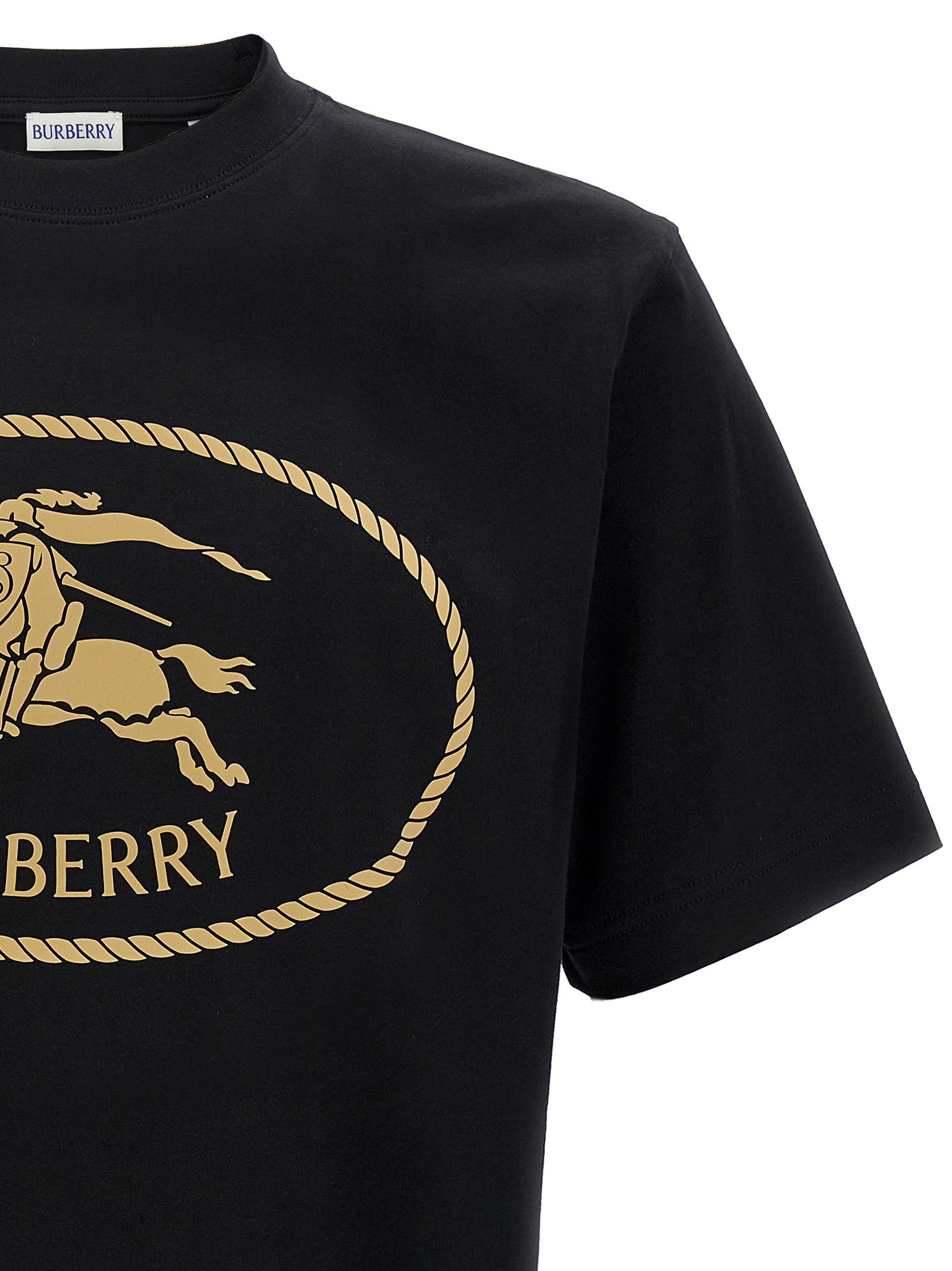 Burberry Knight Stamp Shirt Black