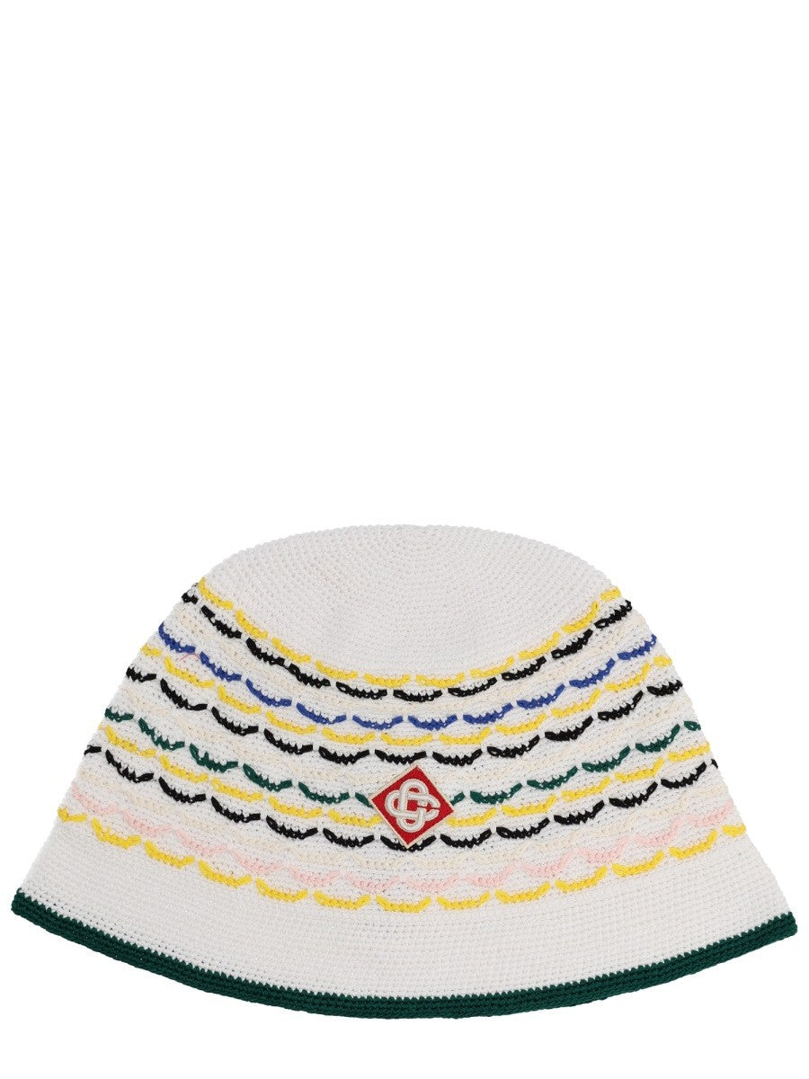 Casablanca Unisex Knit Hat Multicolor