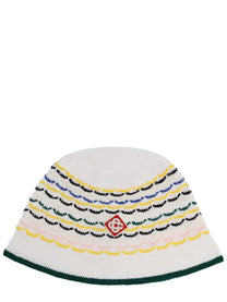 Casablanca Unisex Knit Hat Multicolor
