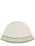 Casablanca Unisex Knit Hat White, view 2