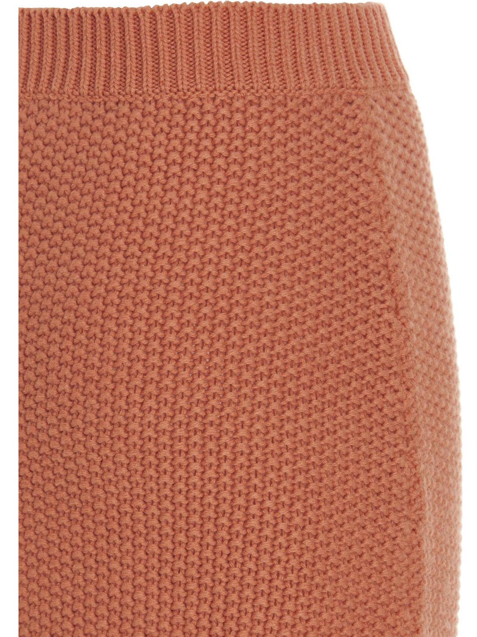 Chloé Knit Long Skirt Orange