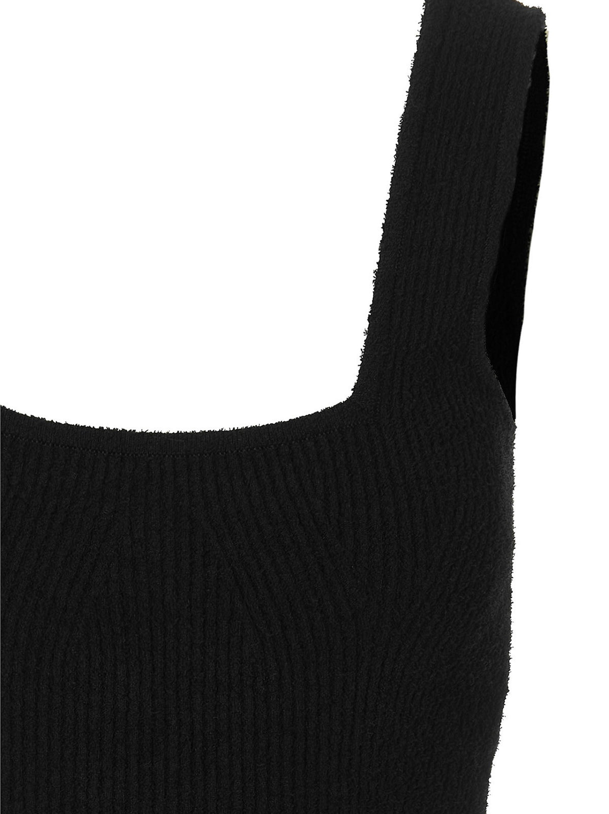 WARDROBE.NYC Knit Midi Dress Black, view 3