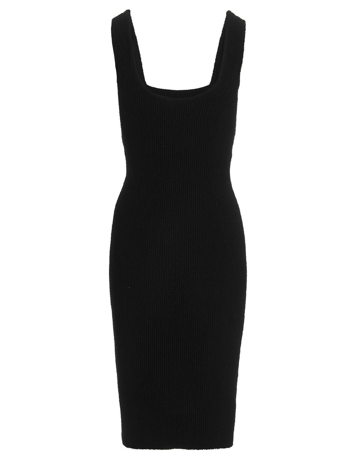 WARDROBE.NYC Knit Midi Dress Black, view 2