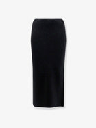 Elisabetta Franchi Women's Knit Midi Skirt Black