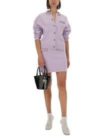 self-portrait Women's Knit Skirt Purple