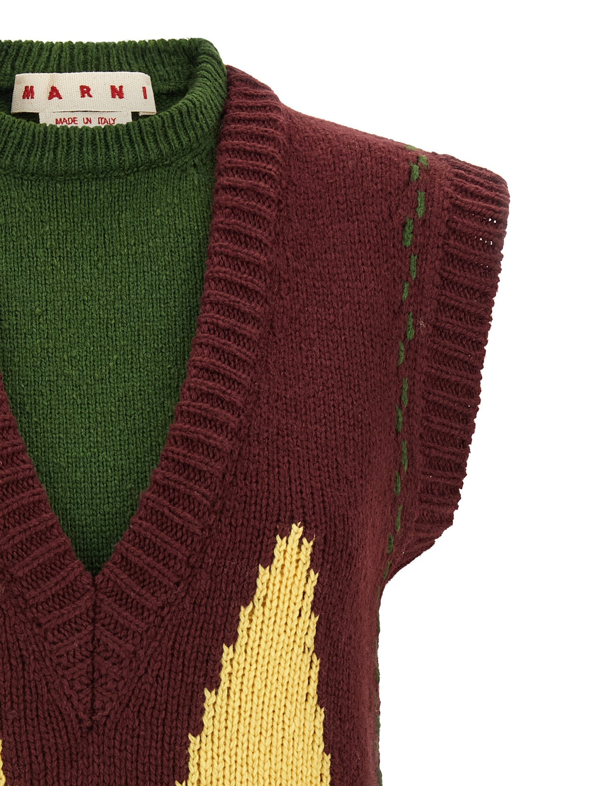Marni Knit Vest Red