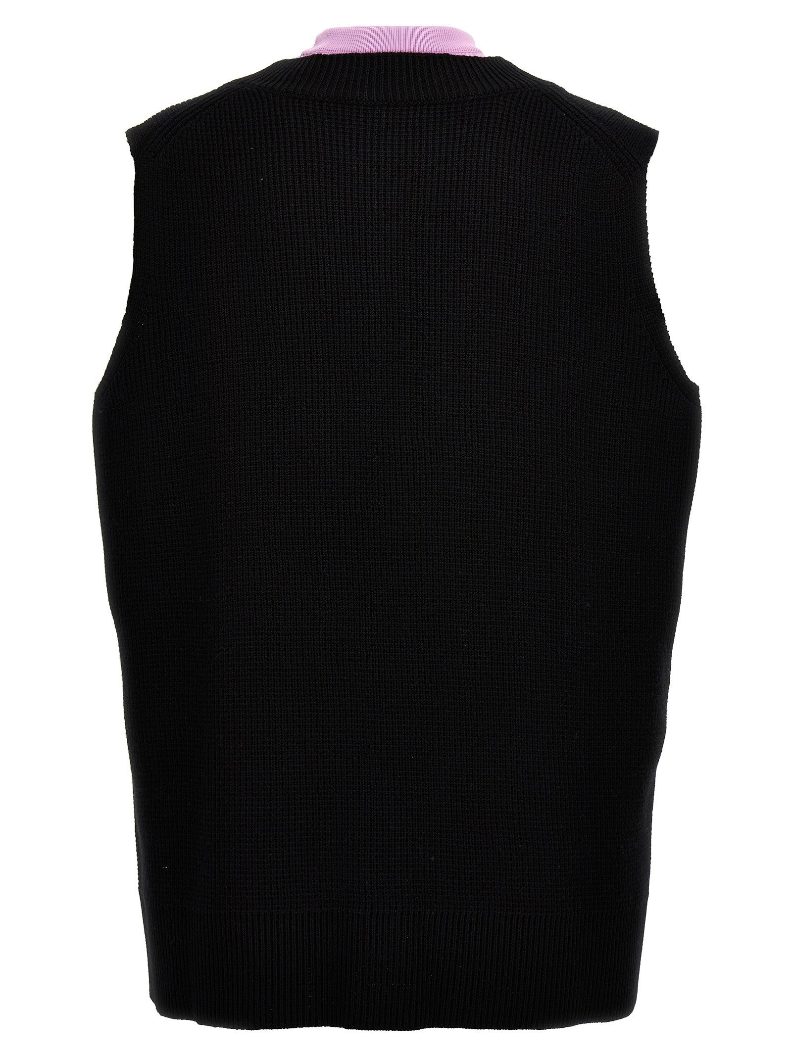 Jil Sander Knit Vest Gold