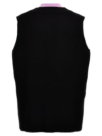 Jil Sander Knit Vest Gold