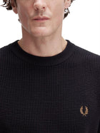 Fred Perry Men's Knit Black, view 3
