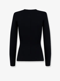 Elisabetta Franchi Women's Knitted Blazer Black