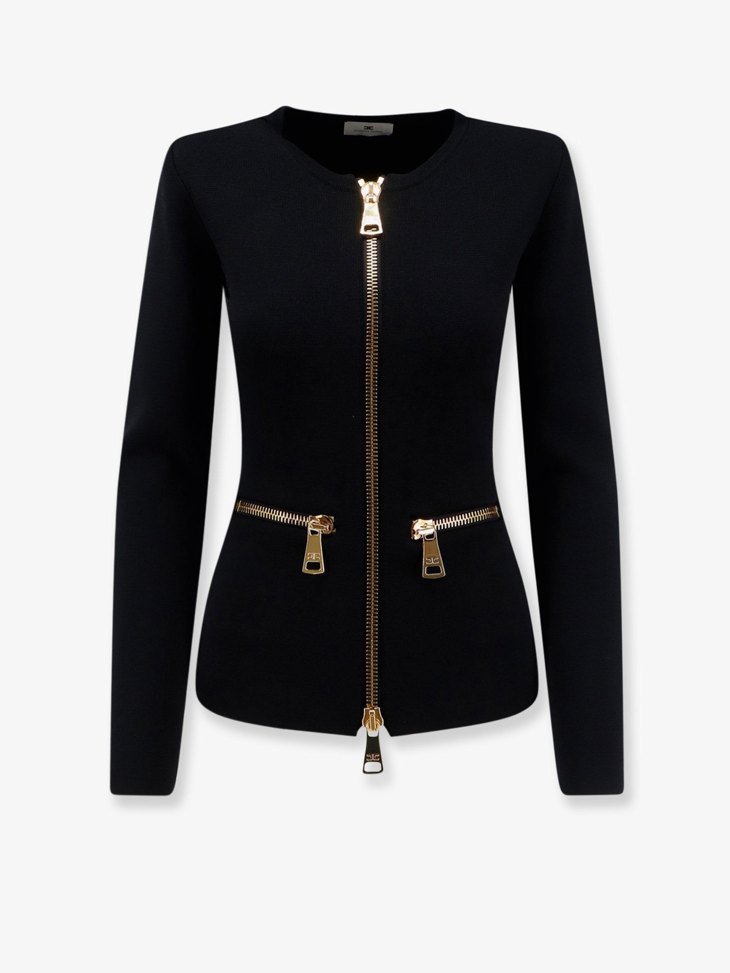 Elisabetta Franchi Women's Knitted Blazer Black
