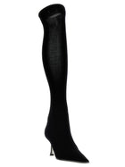 Rene Caovilla Knitted Boots Black, view 2