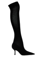Rene Caovilla Knitted Boots Black
