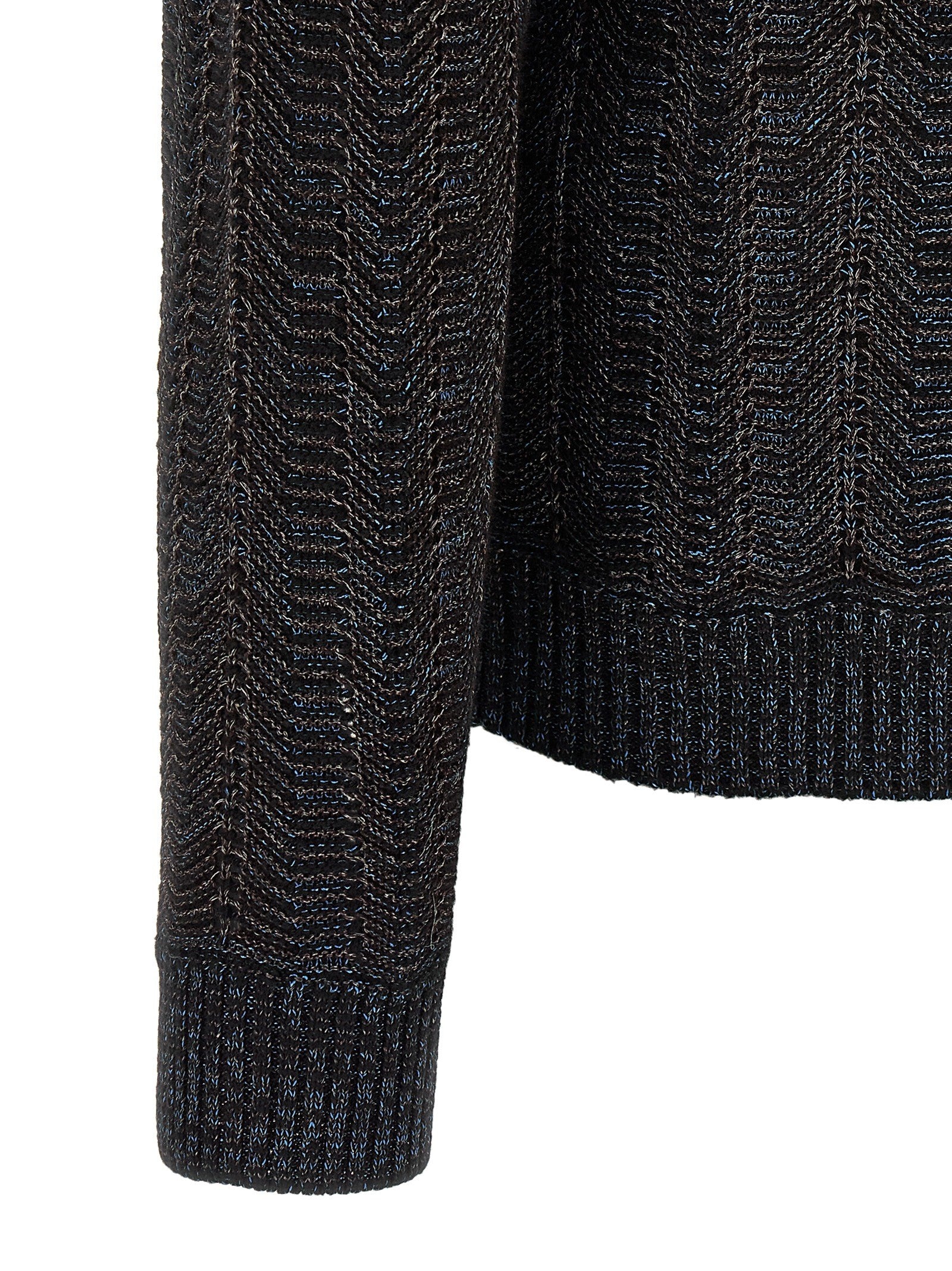 Missoni Knitted Cardigan Gold
