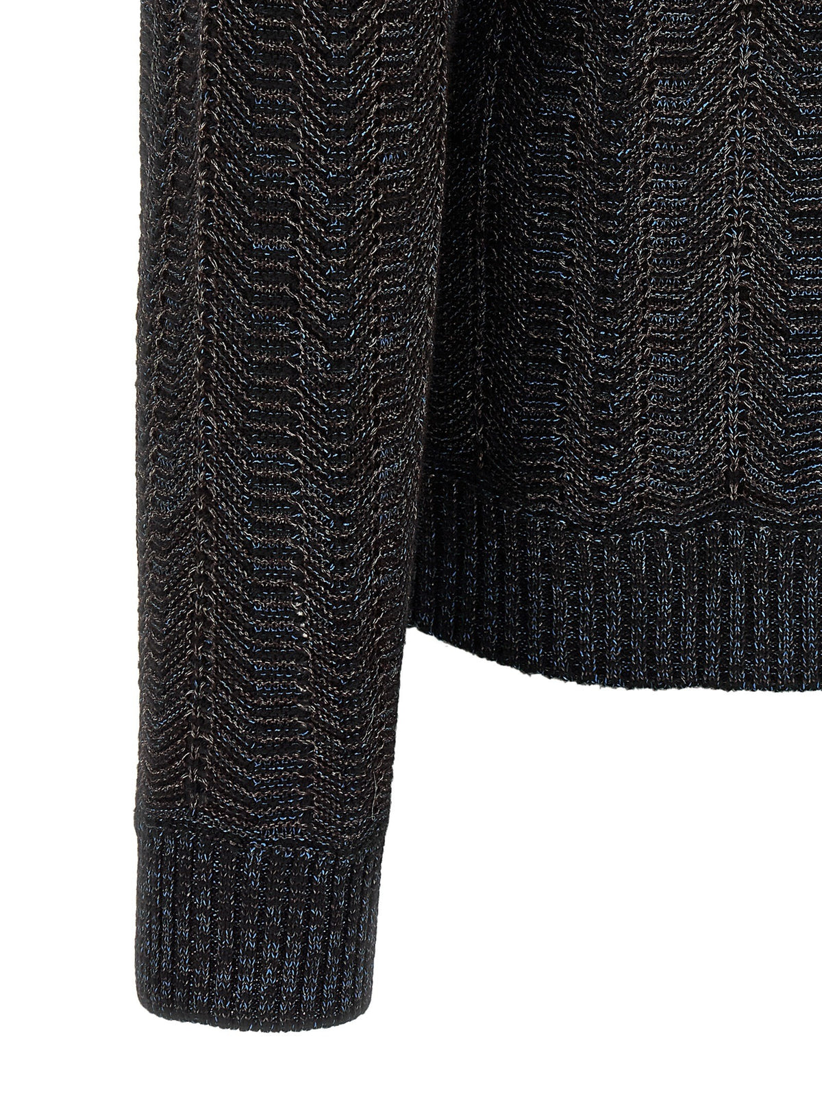 Missoni Knitted Cardigan Gold, view 4