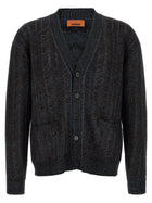 Missoni Knitted Cardigan Gold
