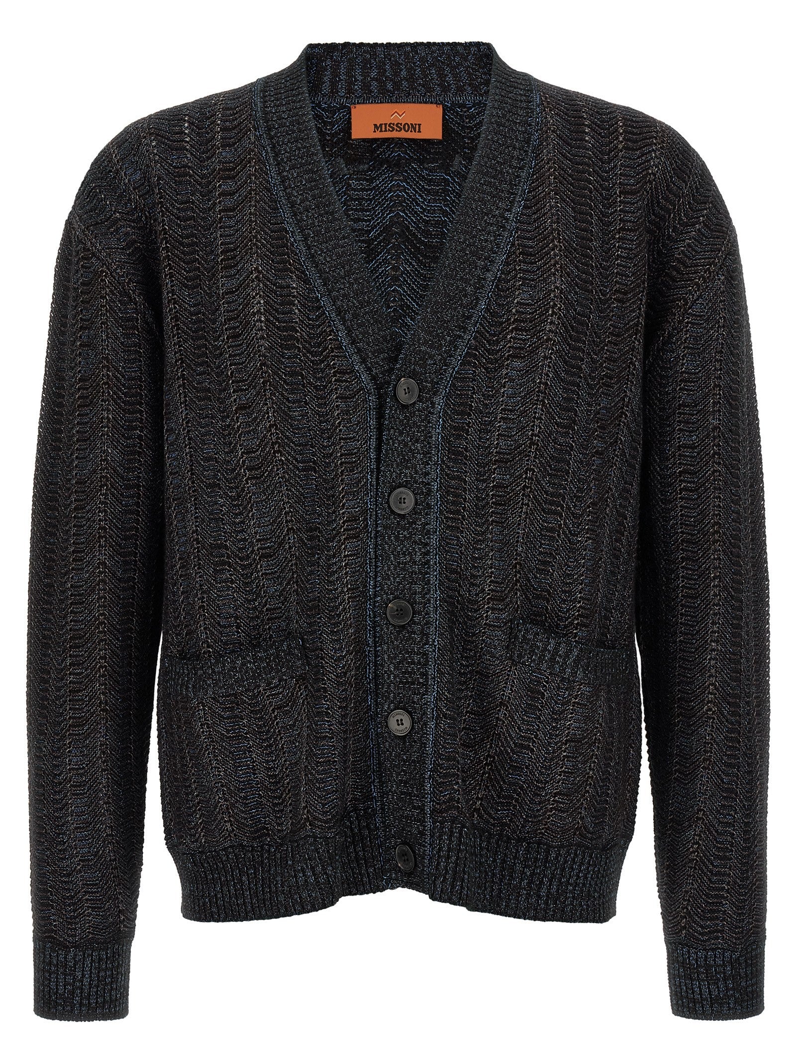 Missoni Knitted Cardigan Gold