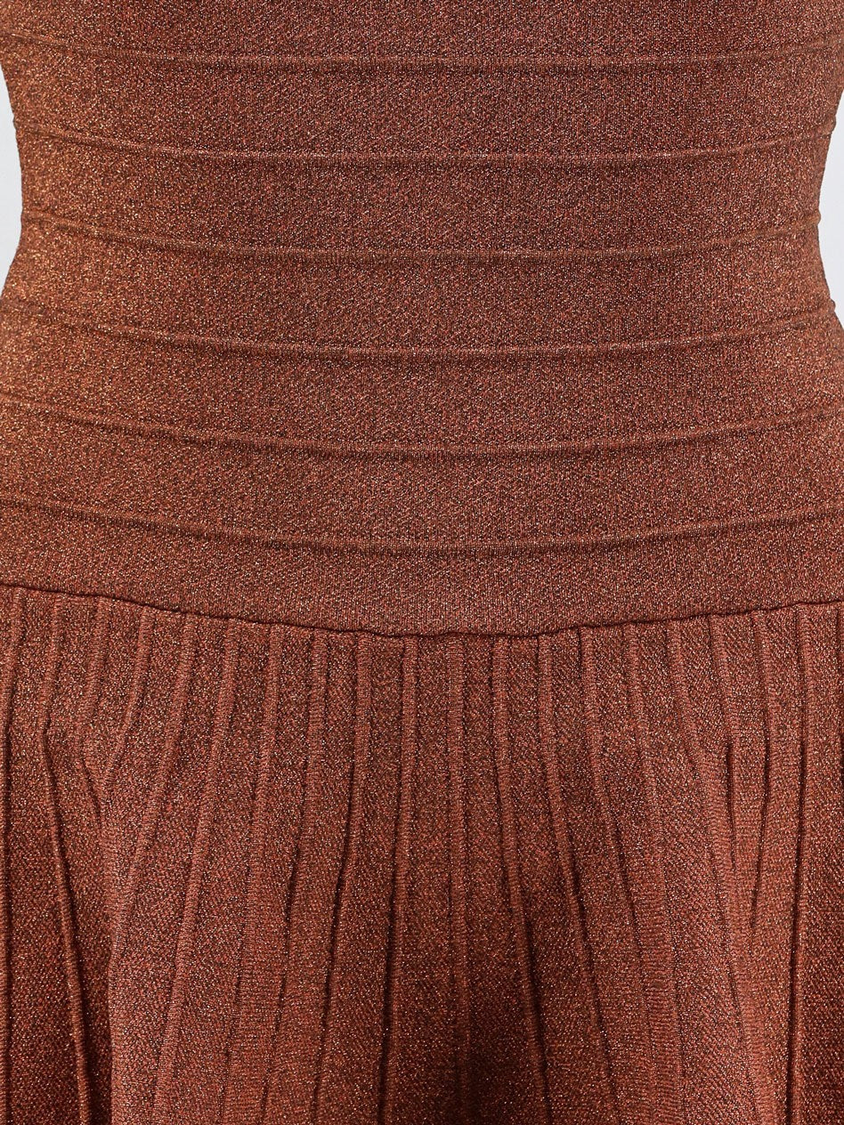 Retrofete Women's Knitted Dress Bronze