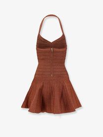 Retrofete Women's Knitted Dress Bronze