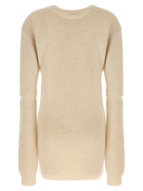 Lemaire Knitted Dress White