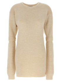 Lemaire Knitted Dress White
