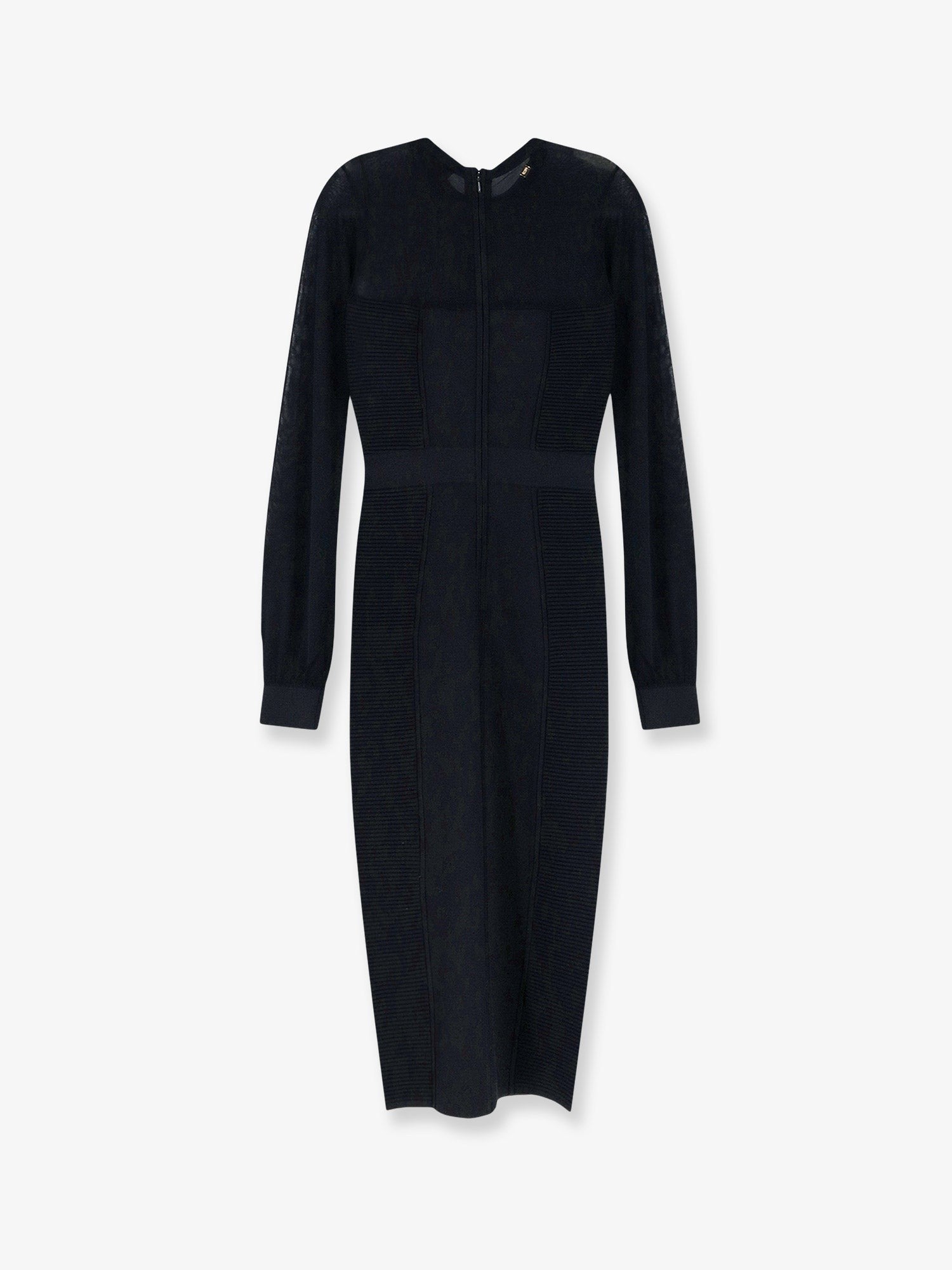 Elisabetta Franchi Women's Knitted Dress Black