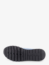 Kiton Men's Knitted Fabric Sneakers Blue
