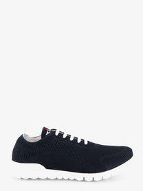 Kiton Men's Knitted Fabric Sneakers Black