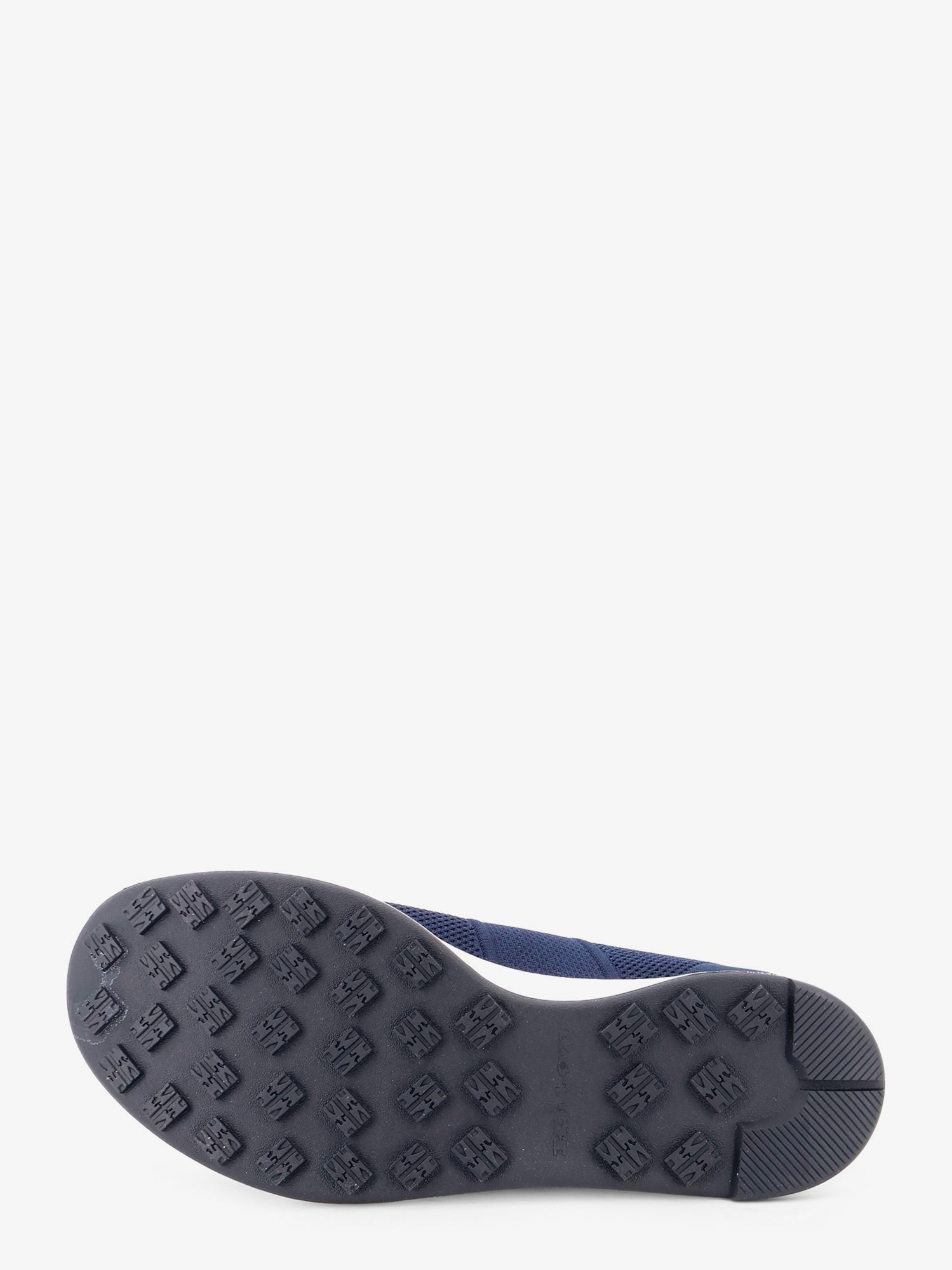 Kiton Men's Knitted Fabric Sneakers Blue