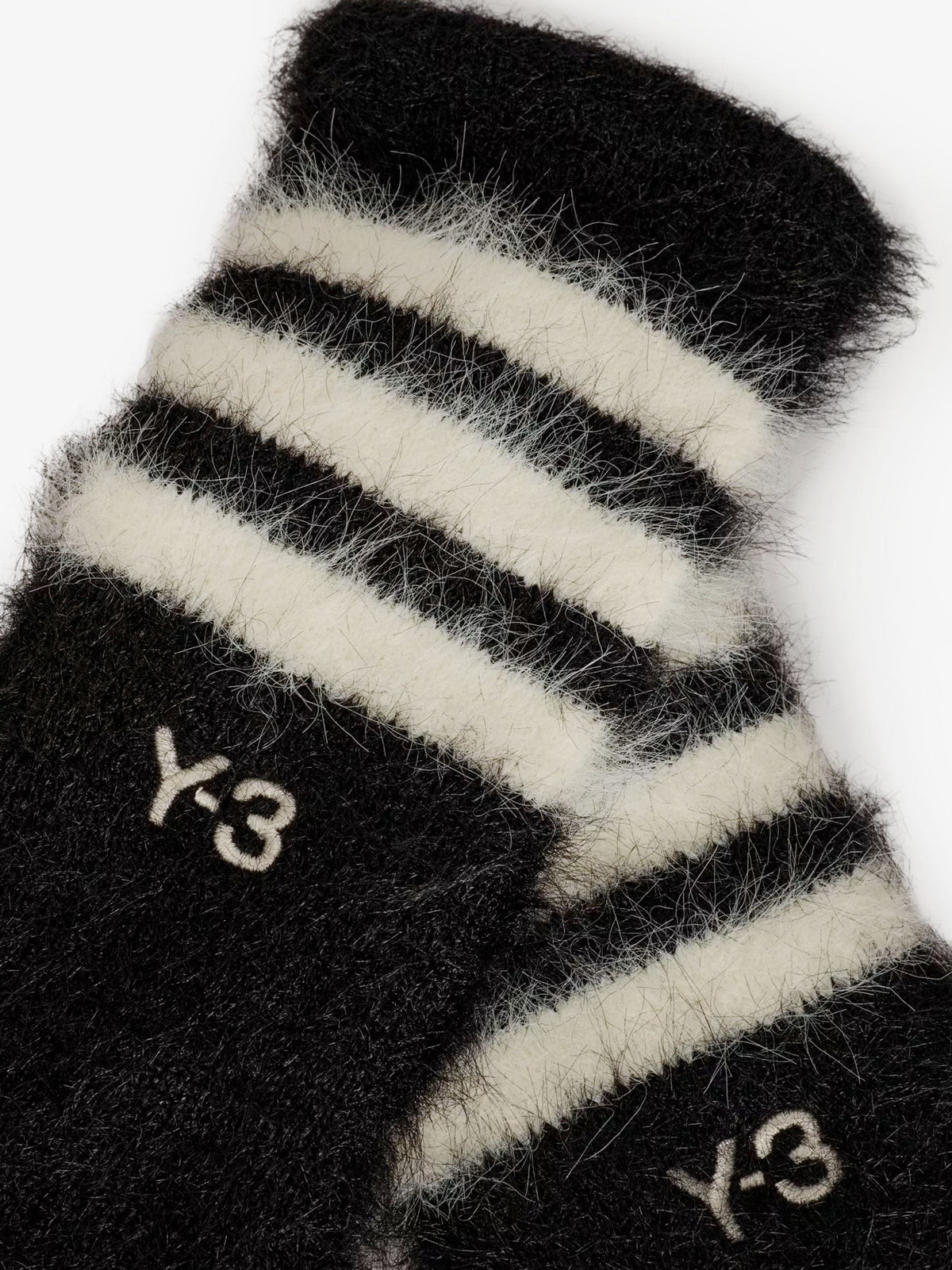Y-3 Men's Knitted Gloves Black, view 2