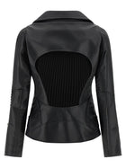 Junya Watanabe Knitted Insert Jacket Black, view 2