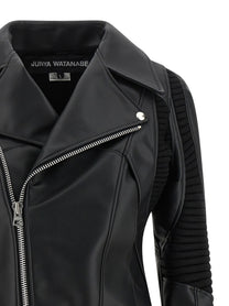 Junya Watanabe Knitted Insert Jacket Black