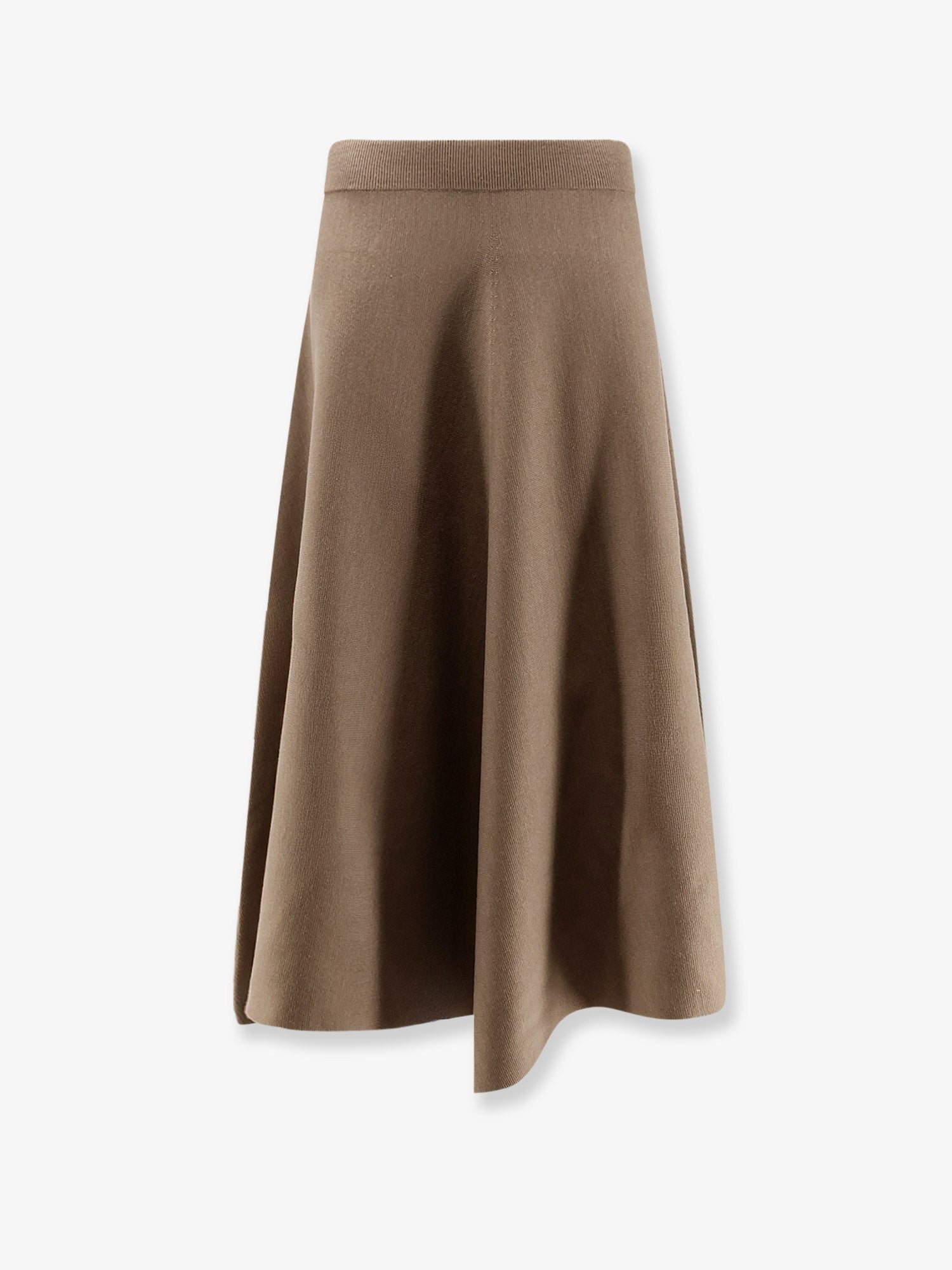 Nude Women's Knitted Long Skirt Beige