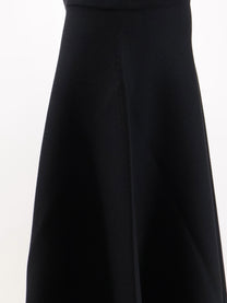 Nude Lucy Women's Knitted Long Skirt Black