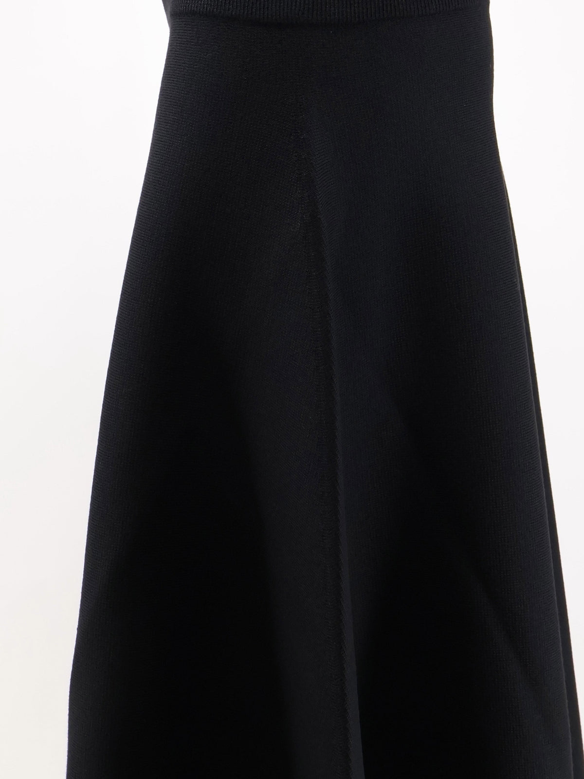 Nude Lucy Women's Knitted Long Skirt Black, view 3