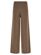 Agnona Knitted Pants Brown, view 2