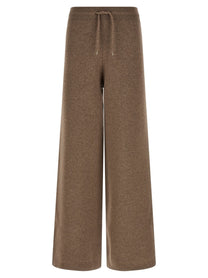 Agnona Knitted Pants Brown