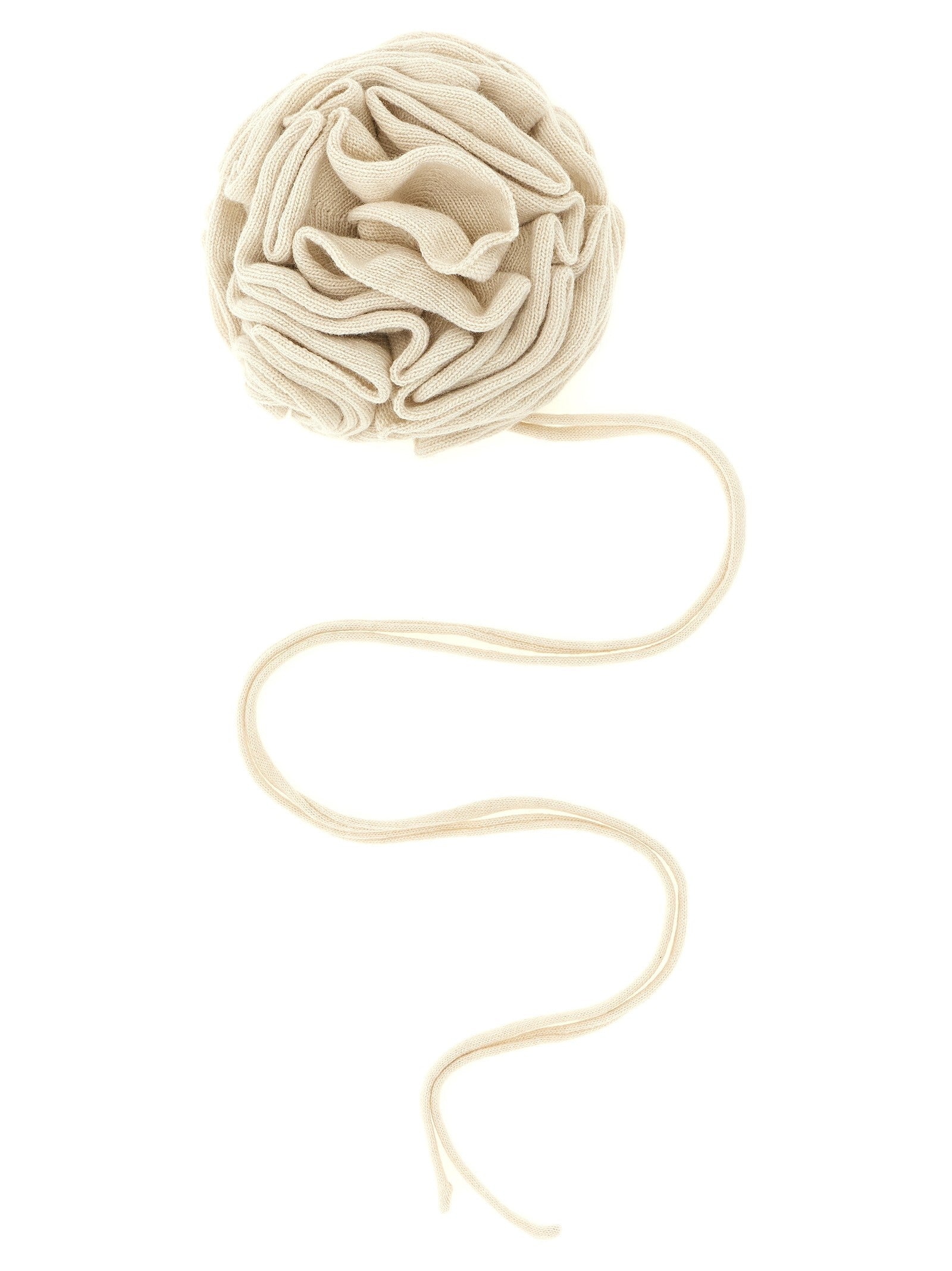 Nude Lucy Knitted Pin White
