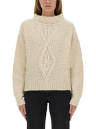 ISABEL MARANT Women's Knitted Roman Beige