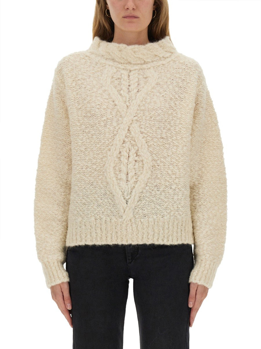 ISABEL MARANT Women's Knitted Roman Beige