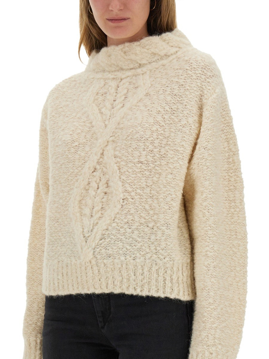 ISABEL MARANT Women's Knitted Roman Beige