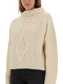 ISABEL MARANT Women's Knitted Roman Beige