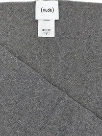 Nude Lucy Knitted Scarf Grey