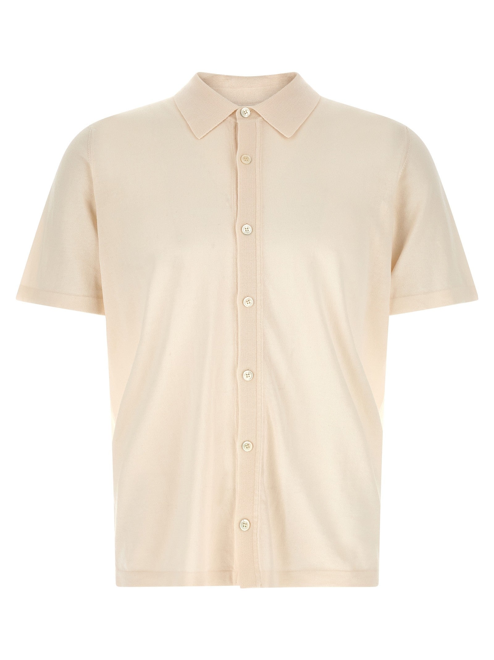 Roberto Collina Knitted Shirt White
