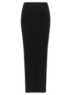 Rick Owens Knitted Skirt Black