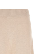 Agnona Knitted Skirt Beige, view 3