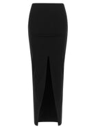 Rick Owens Knitted Skirt Black