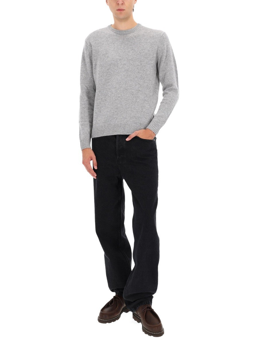 Aspesi Men's Knitted Sweater Grey Aspesi